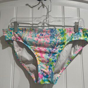 Lilly Pulitzer Blossom Bikini Bottom Catch the Wave Size 6